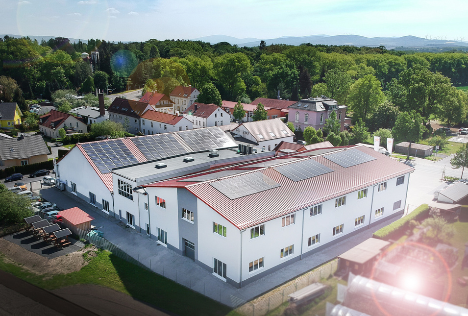 Luftaufnahme Firmengebäude